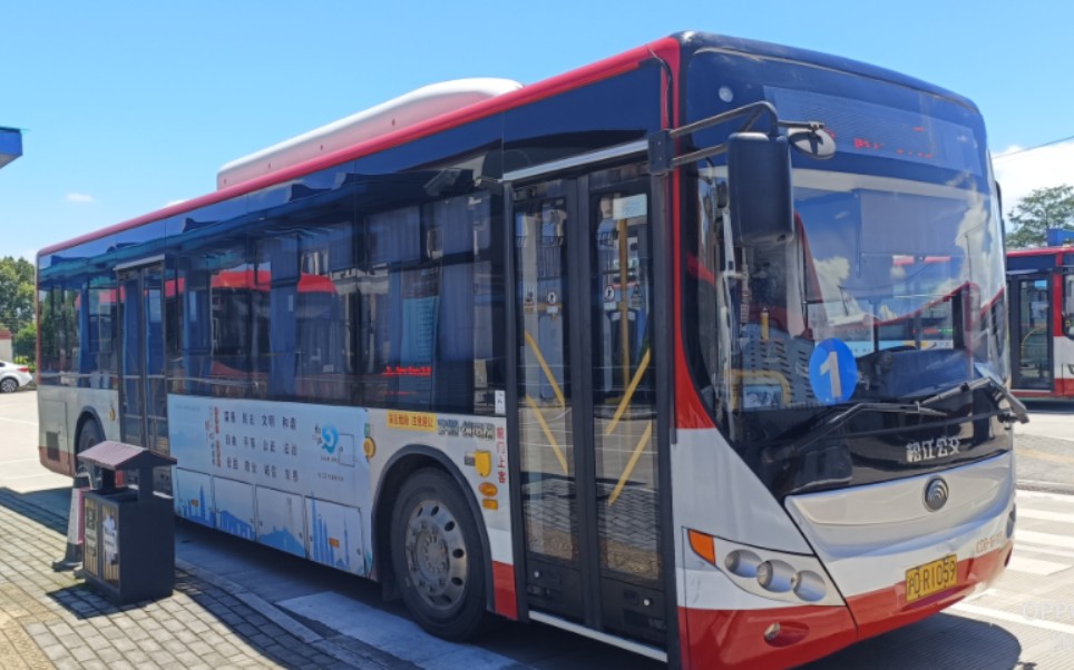 【宇通史诗级摔门(后门)】松江81路(外圈)→小昆山公交枢纽站 zk6105