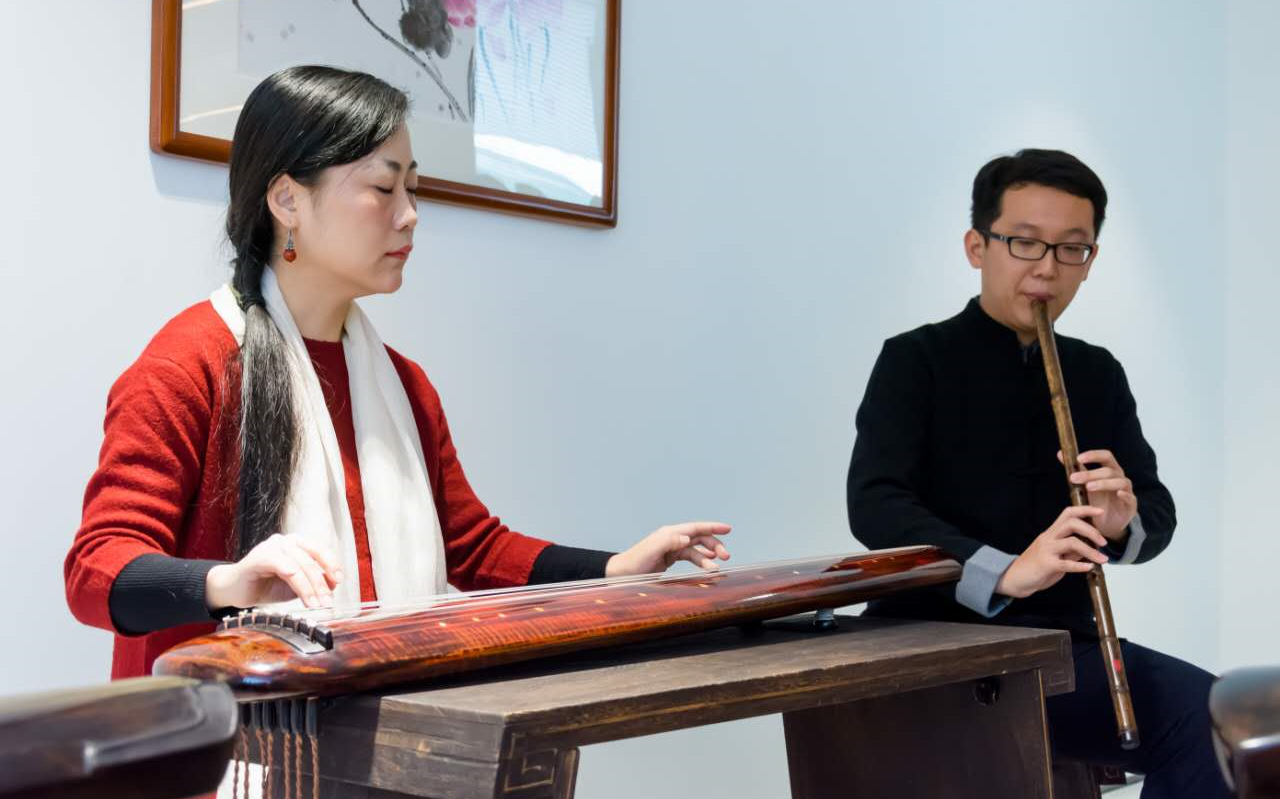 琴箫合奏关山月古琴张琳老师洞箫泽丰
