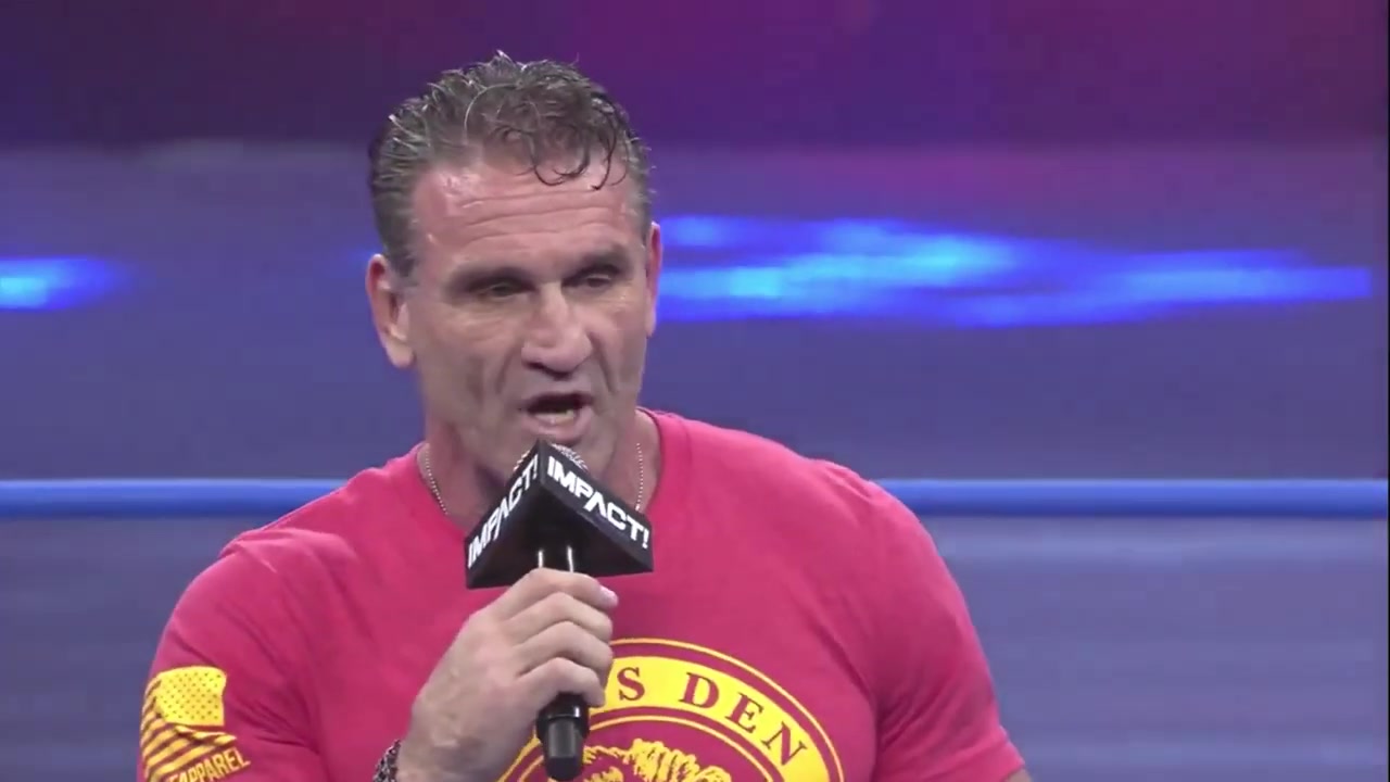  摄魂>tna kenshamrock复出讲话对抗moose 摔角最危险男人impact!