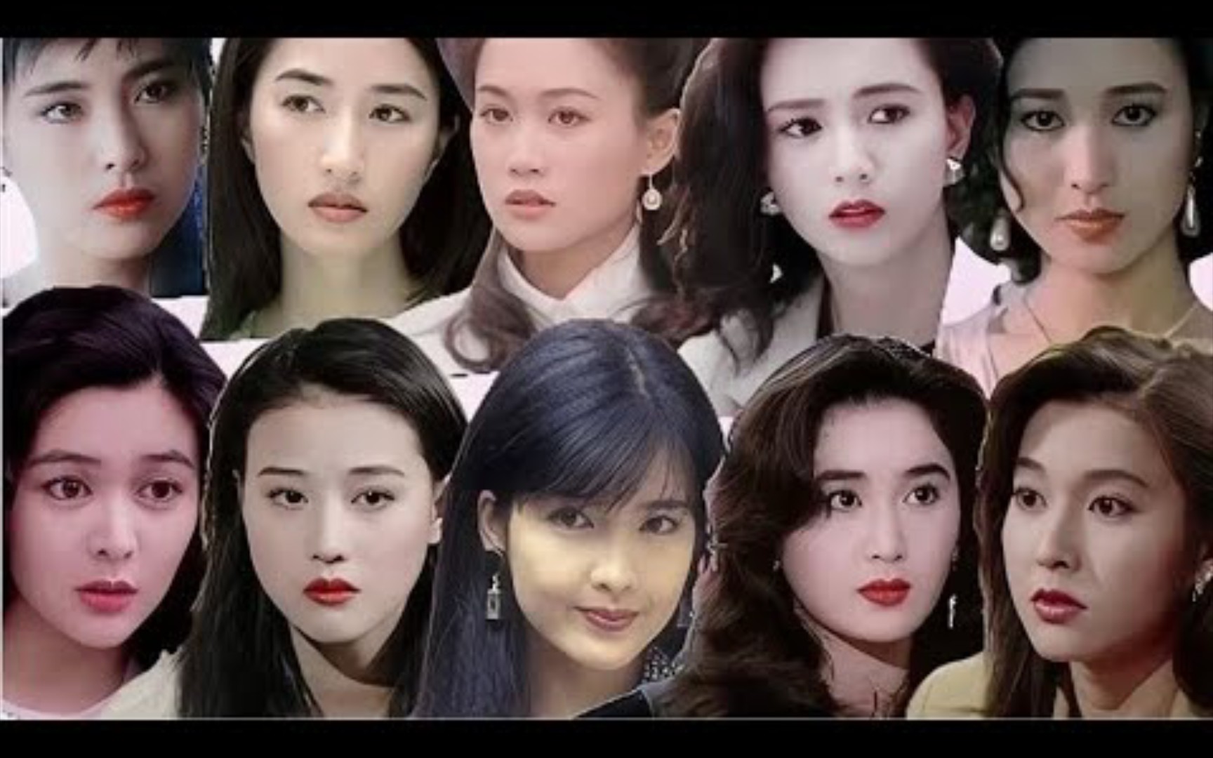 那些60后女明星年轻时的样子谁是你心中的女神呢
