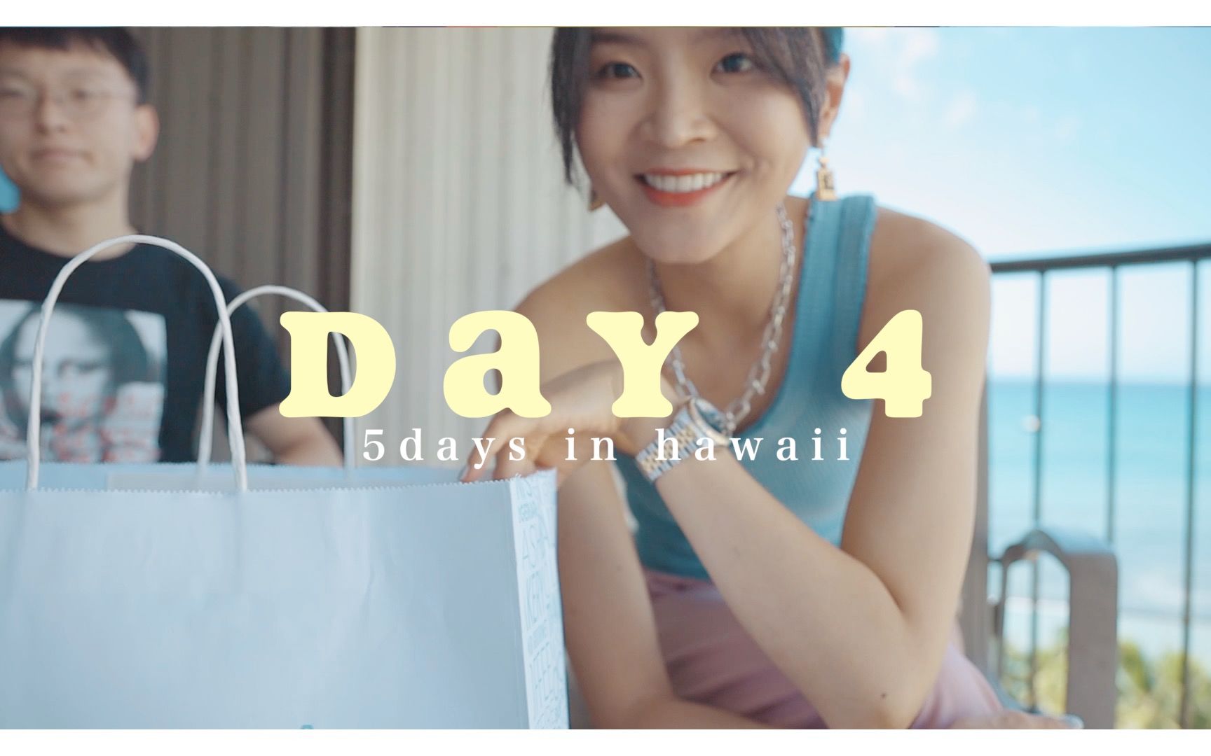 Hawaii Day4 清晨沿海治愈晨跑 | 夏威夷网红零食排雷&情侣腻歪日常哔哩哔哩bilibili