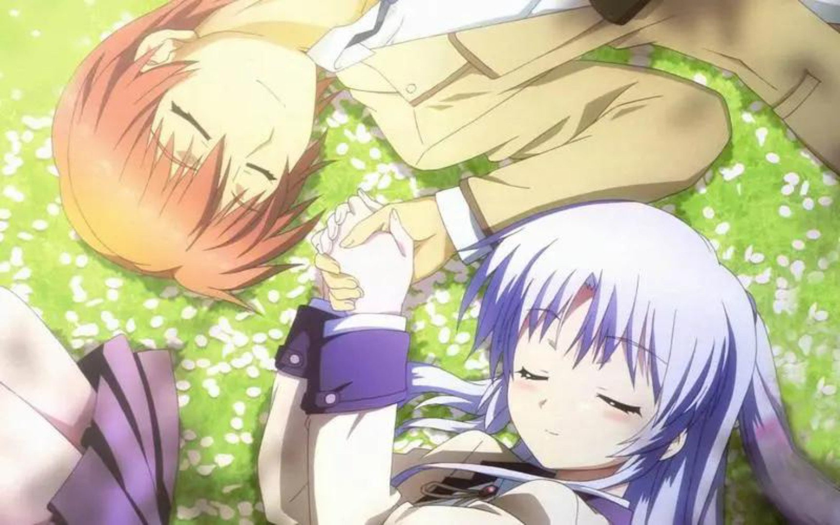 [图]【Angel Beats!】回味一下最纯粹的感动 我们所经历的是没有半点虚假的人生——天使的心跳