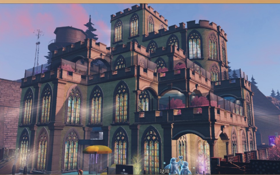 [明日之后]单人罗马风格建筑,简约不简单,真不错呢_哔哩哔哩bilibili