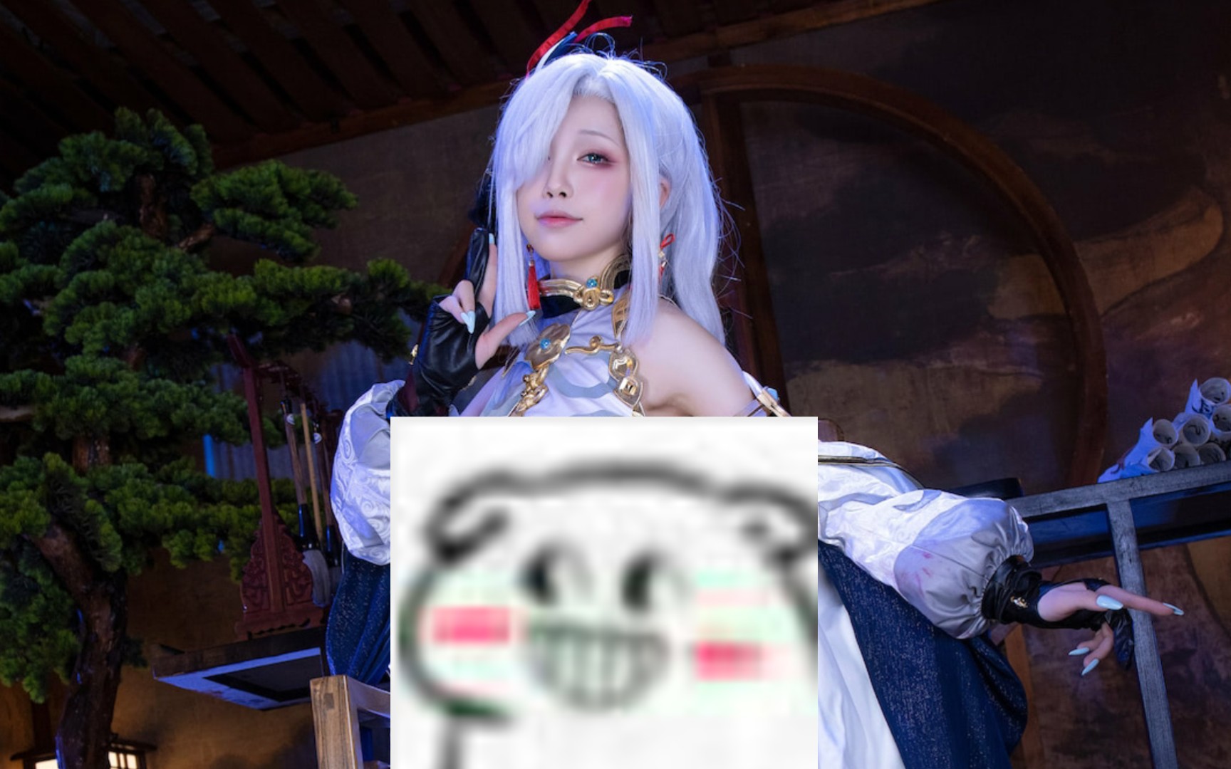 水淼–原神申鹤旗袍