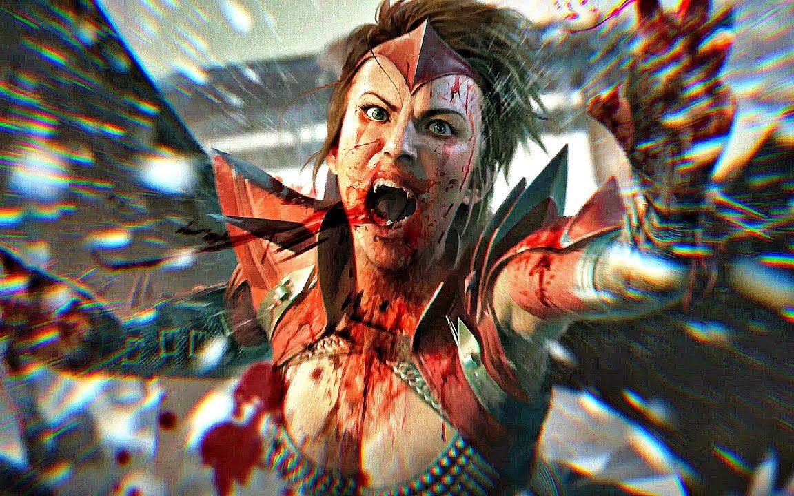 【4k】【真人快打1】嗜血的尼塔拉boss战