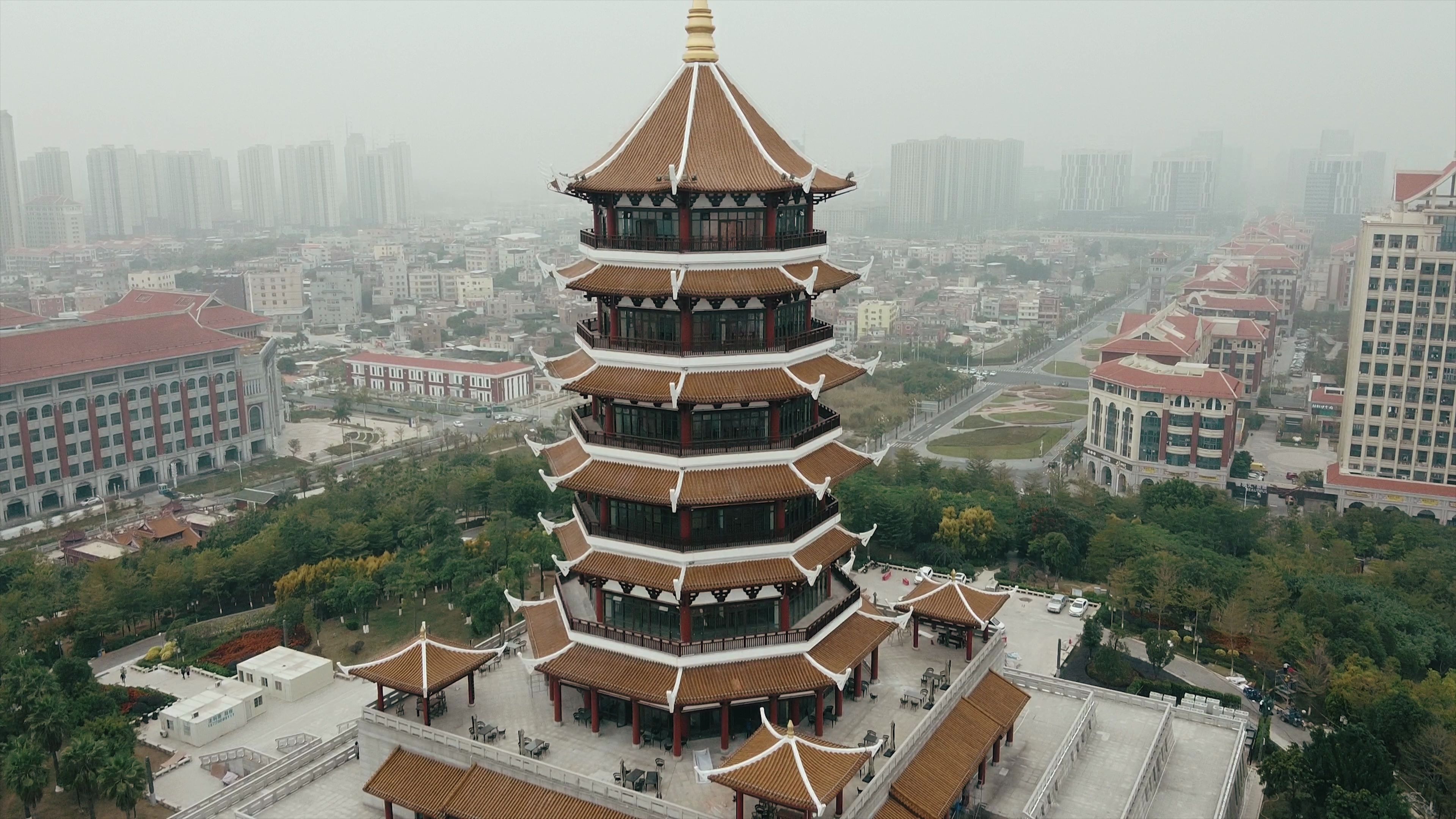 mavicmini集美市民公园航拍