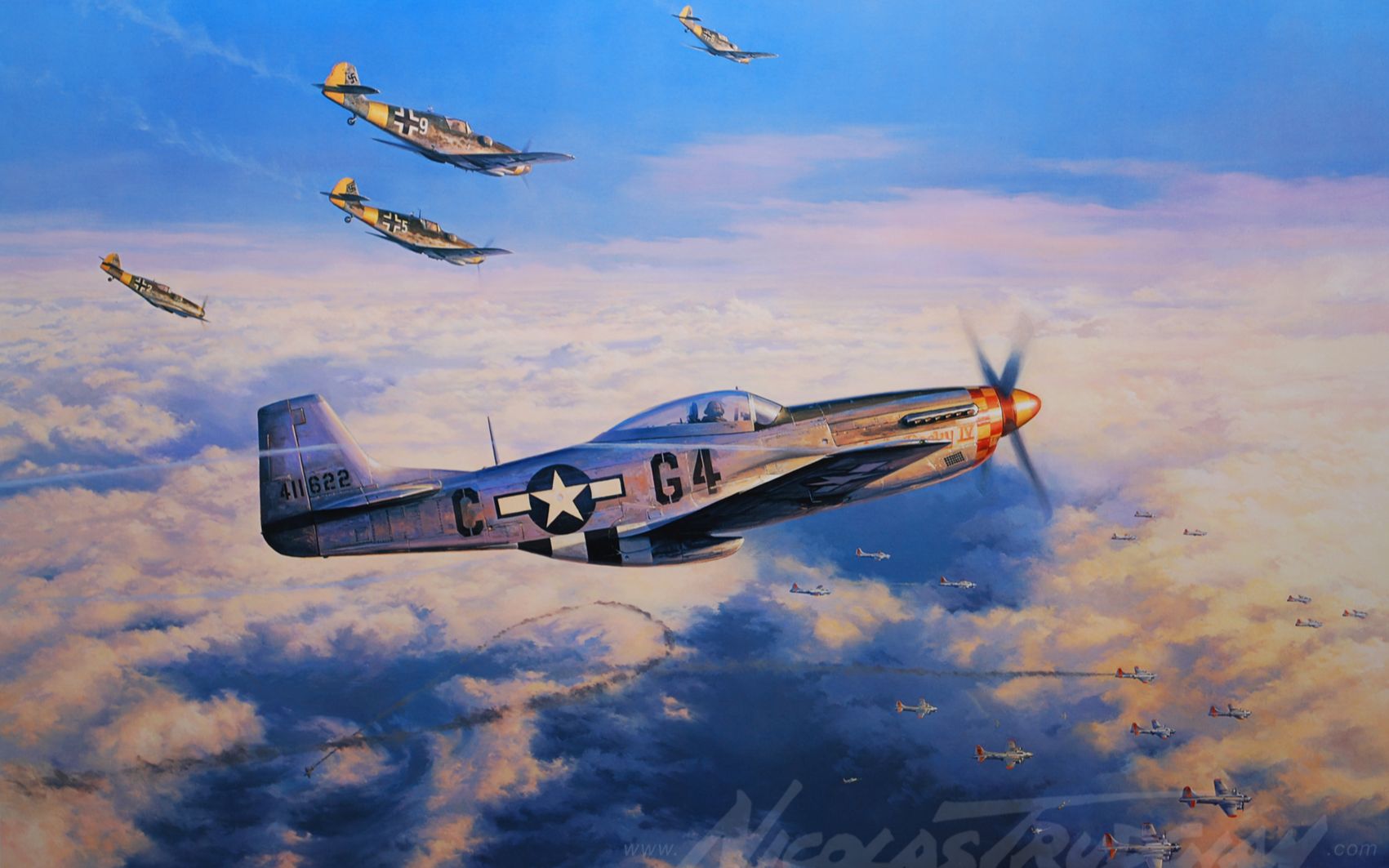 iii p51c野马模型制作教程