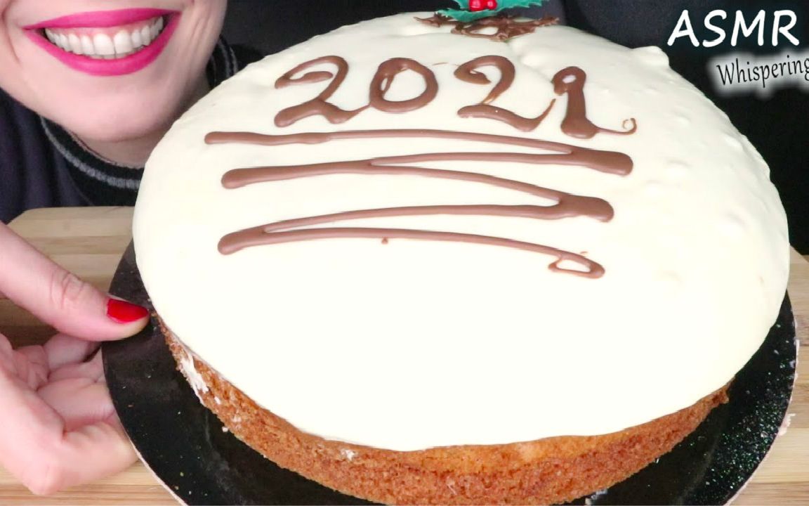 saltedcaramel ☆ 希腊新年金币蛋糕vasilopita 食音咀嚼音_哔哩