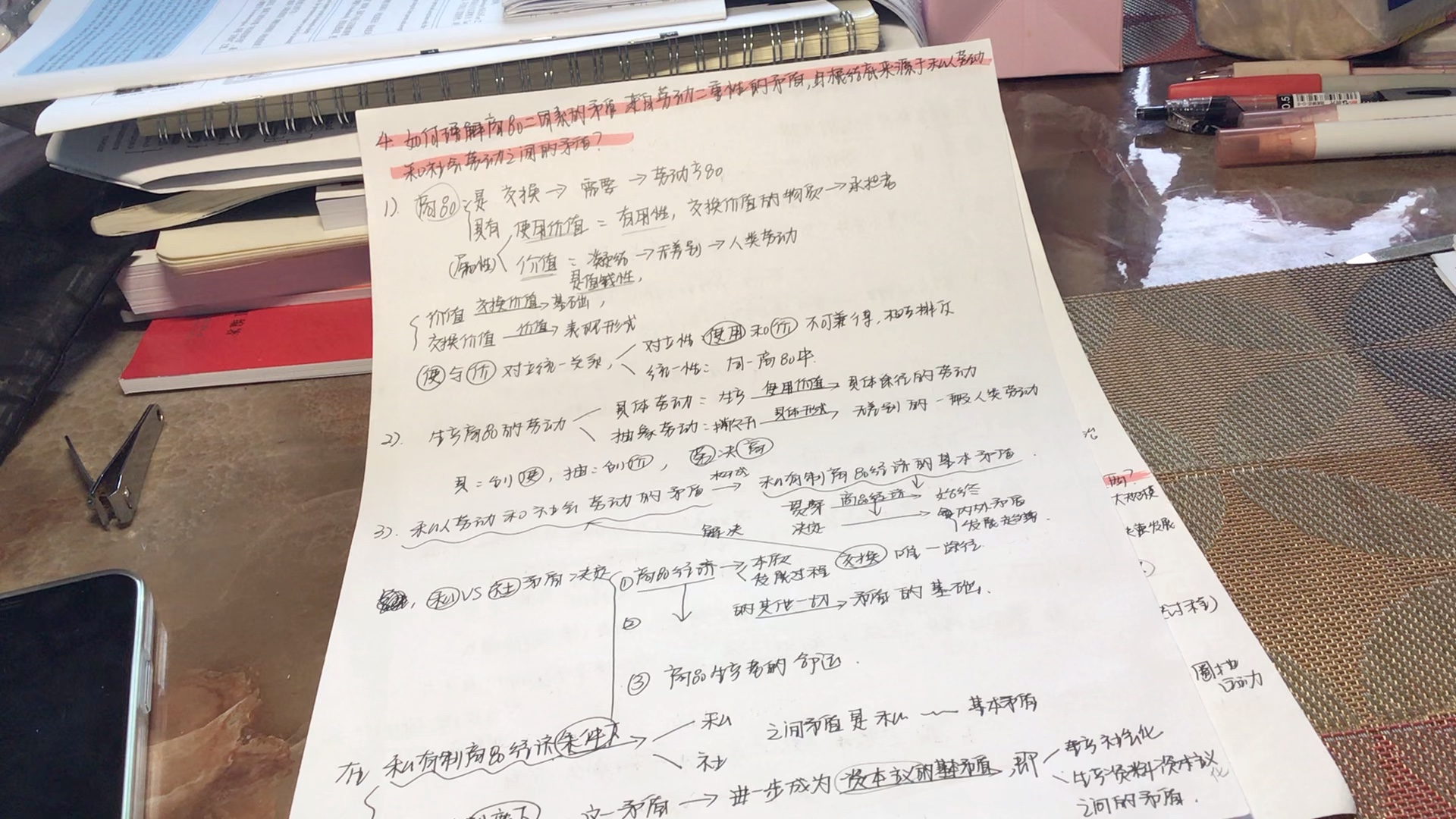 2.4 如何理解商品二因素的矛盾来自劳动二重性的矛盾,归根结底来源于私人劳动和社会劳动之间的矛盾?哔哩哔哩bilibili