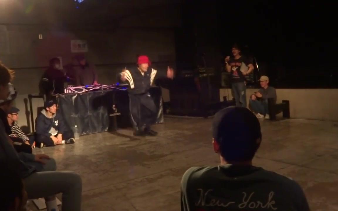 [图]しんぺー vs KON THE FUNK 決勝@HiJump vol 17