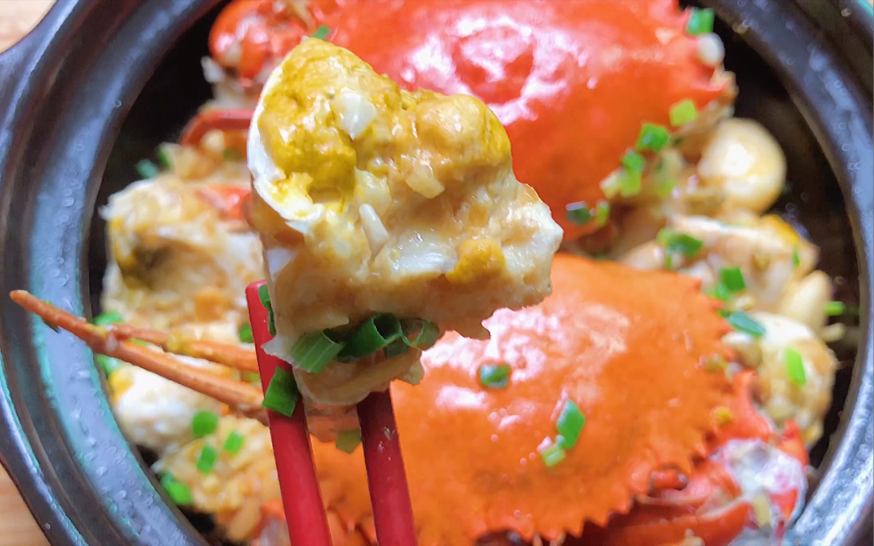 每个潮汕厨师都会:豆酱焗青蟹,很多饭店的招牌菜-了酿-可爱小韩的收藏