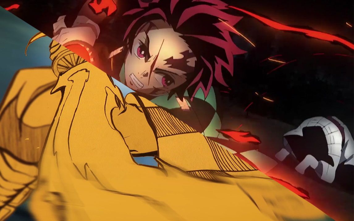 【鬼滅之刃】将19集我最喜欢的一"帧"做成"动画"