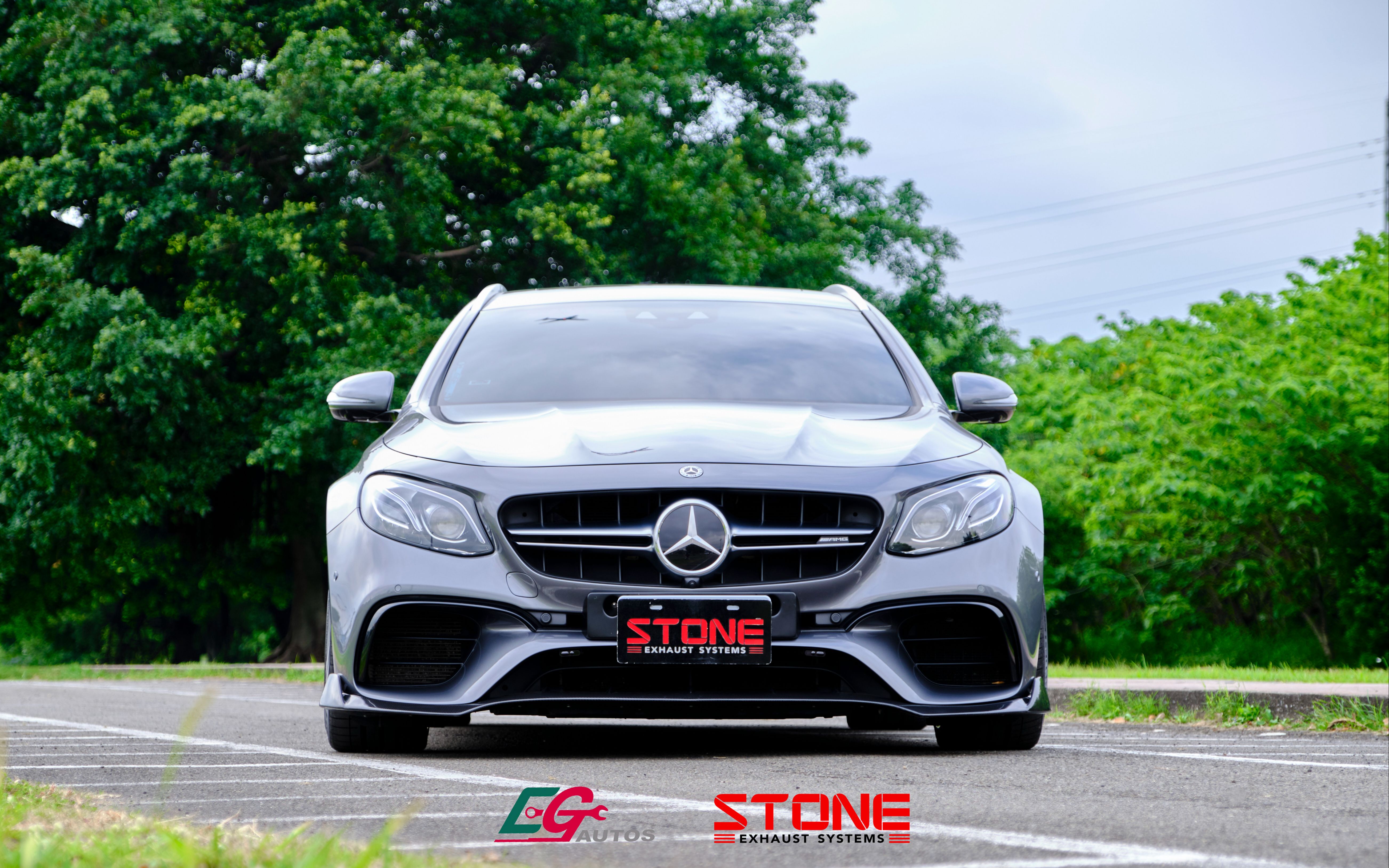 梅赛德斯奔驰amgs213m177e63s巨石双电子阀门中尾段