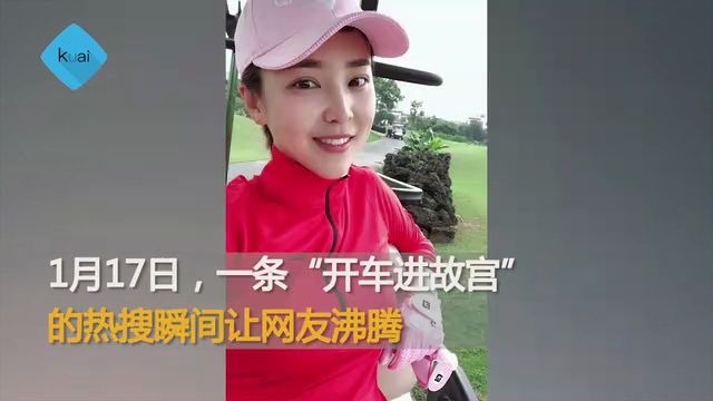 开车进故宫网红如此嚣张哔哩哔哩bilibili