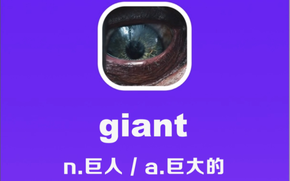 giant:巨人,巨大的哔哩哔哩bilibili