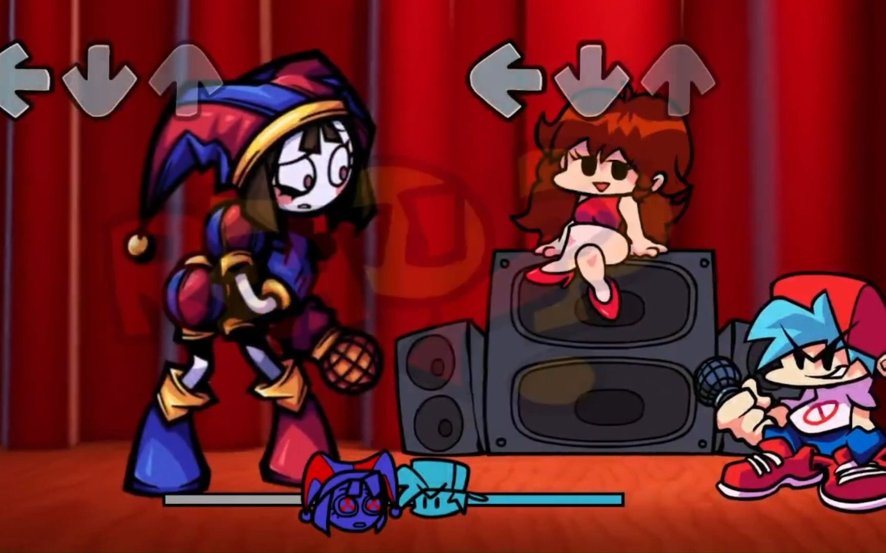 【fnf】帕姆尼pomni sing bonkless overtime