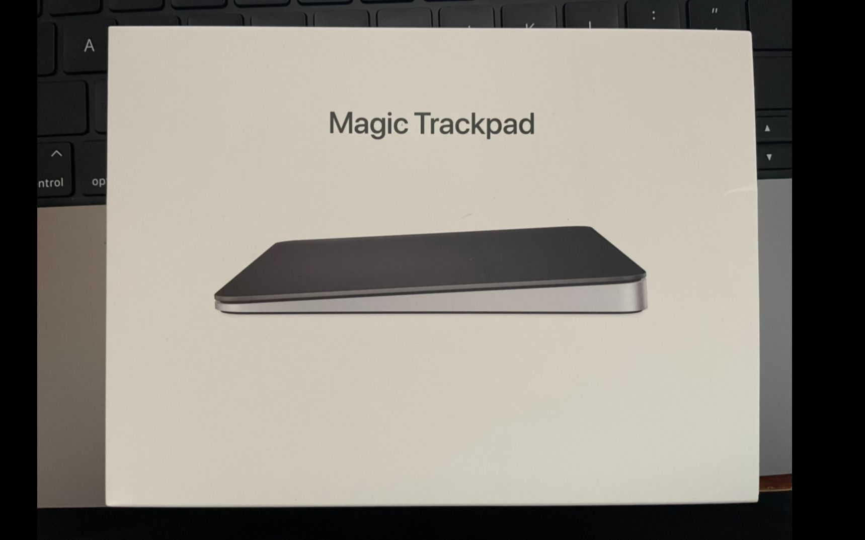 开箱黑色妙控板 magic trackpad_哔哩哔哩_bilibili