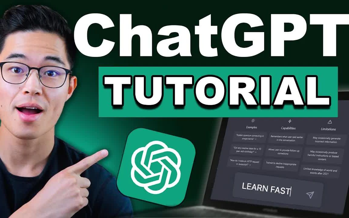 学英语看世界:ChatGPT Tutorial How to Use Chat GPT For Beginners 2023哔哩哔哩bilibili