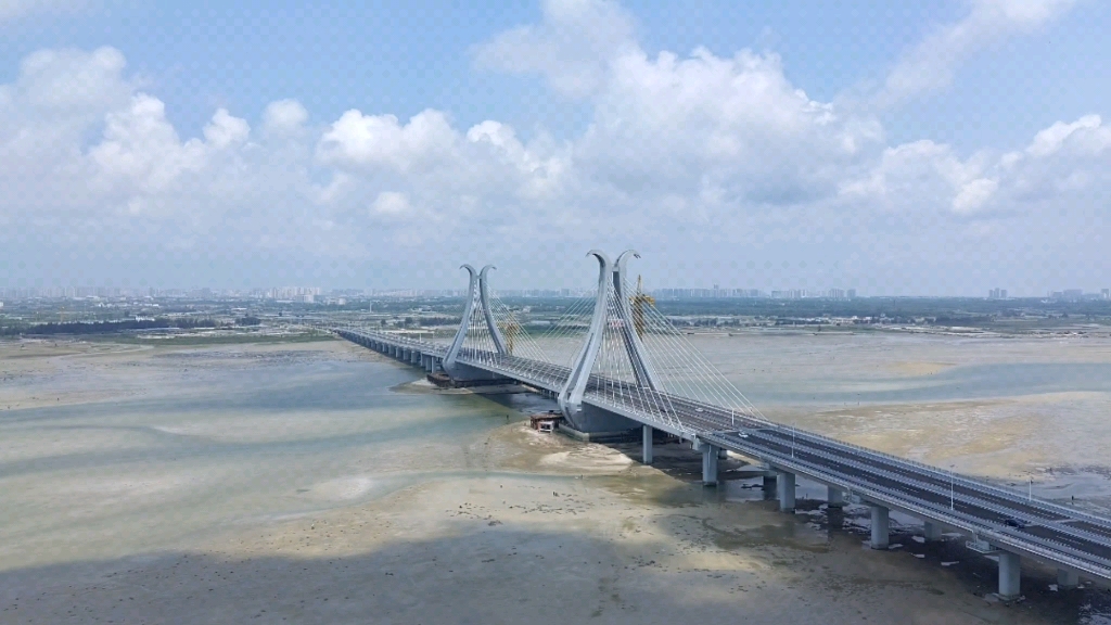 西村港大桥通车