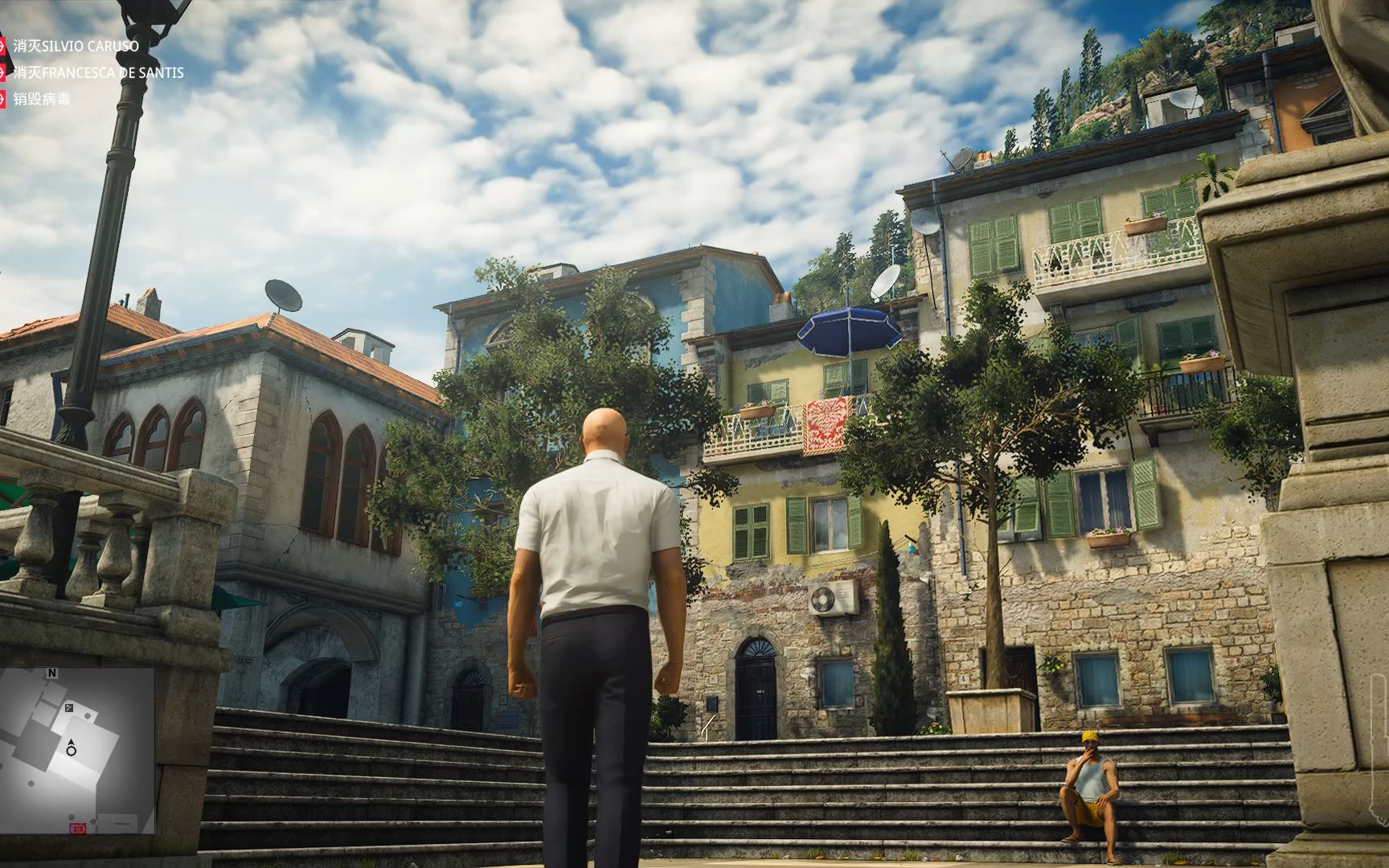 hitman 2 杀手2 意大利-萨比恩撒 明日世界