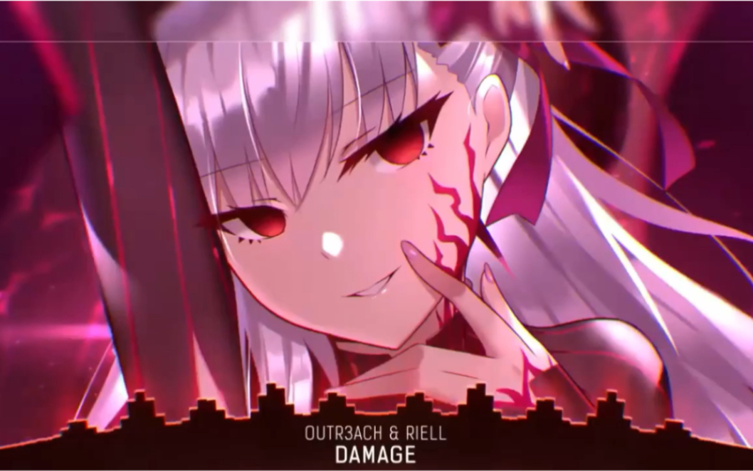 【超燃女声】nightcore-damage(outr3ach & riell)-(lyrics)