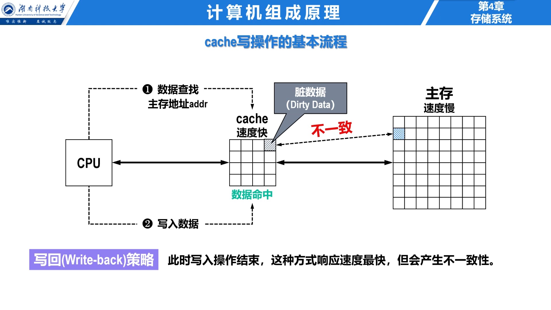 472 高速缓冲存储器cache——cache的读、写流程(预览版)哔哩哔哩bilibili