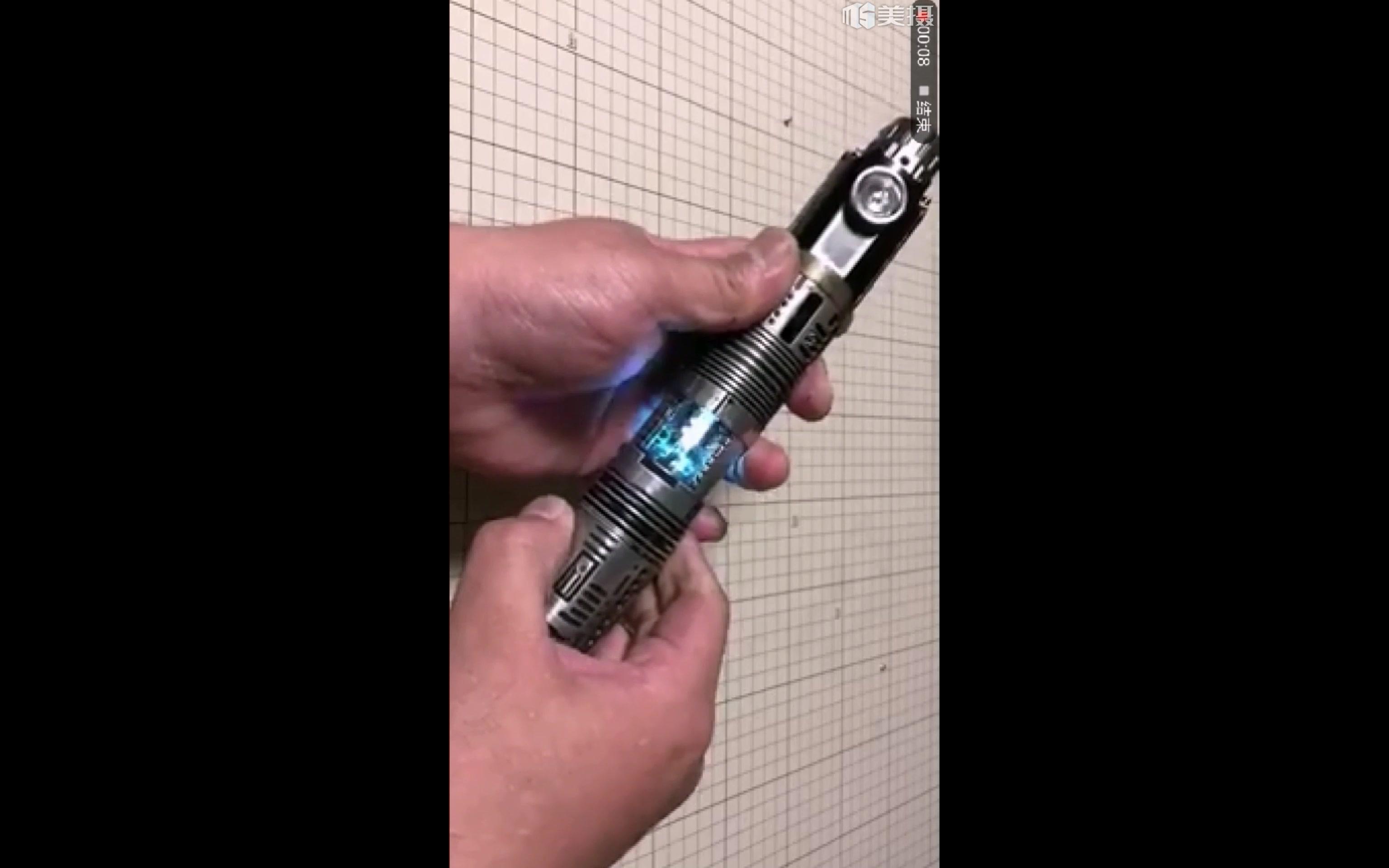 【光剑模玩演示】日本光剑坊gfsaber出品可拆装光剑内构内胆赏玩视频