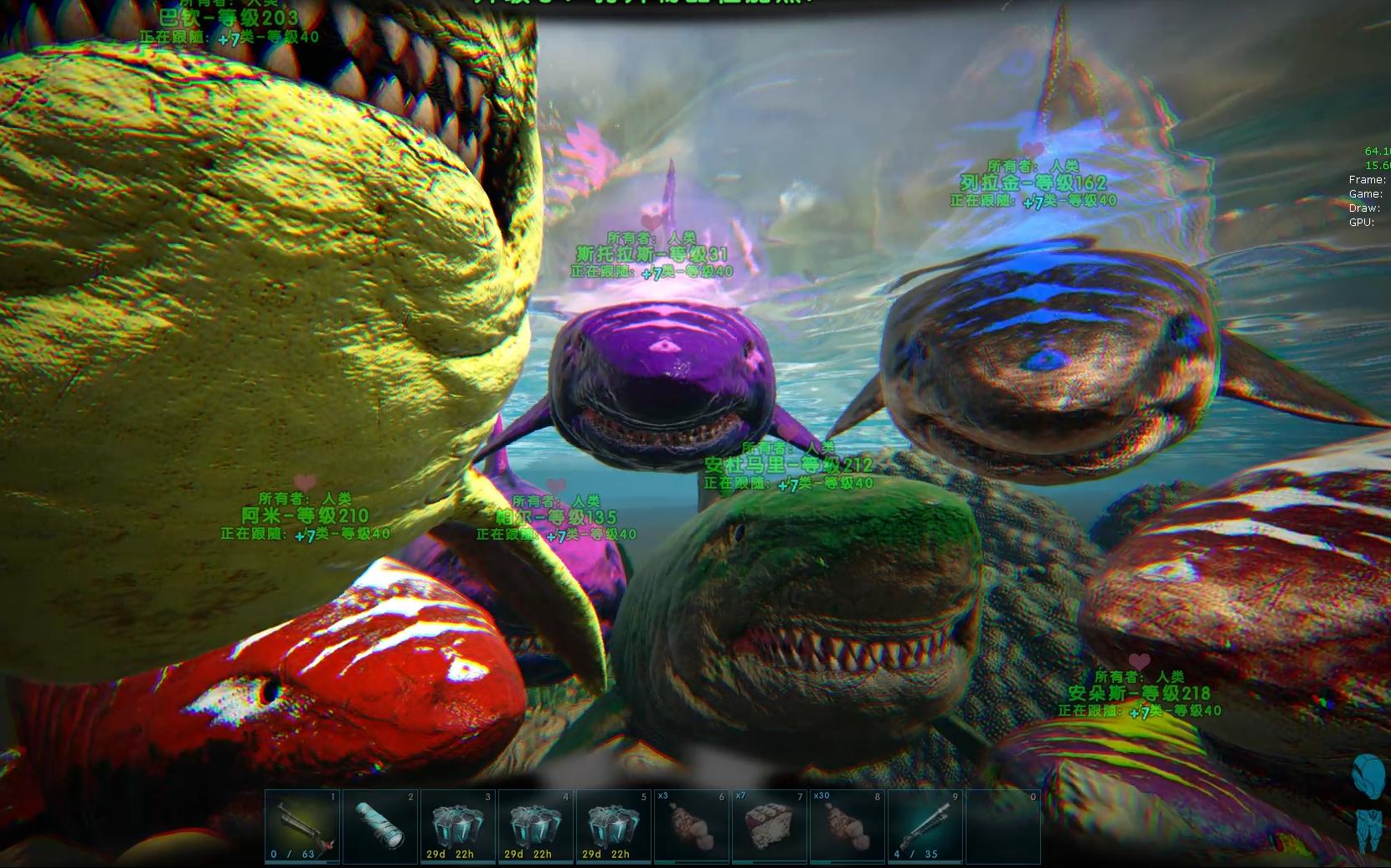 方舟巨齿鲨详情 驯服及其它 详情跳转6:51 ark方舟生存进化