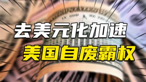 倒逼全球“去美元化”加速,美为何自废霸权根基?普京:蠢得可怕哔哩哔哩bilibili