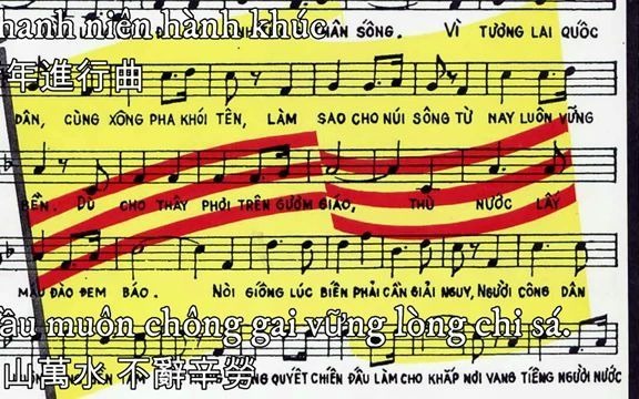 [图]Thanh niên hành khúc—青年進行曲（越南國國歌）