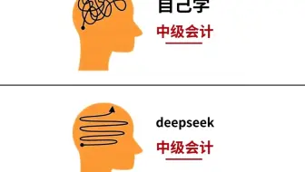 真心建议大家都上deepseek学下中级会计！
