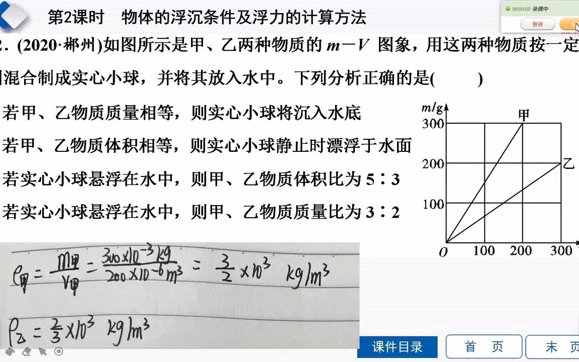 [图]物体的浮沉条件综合计算