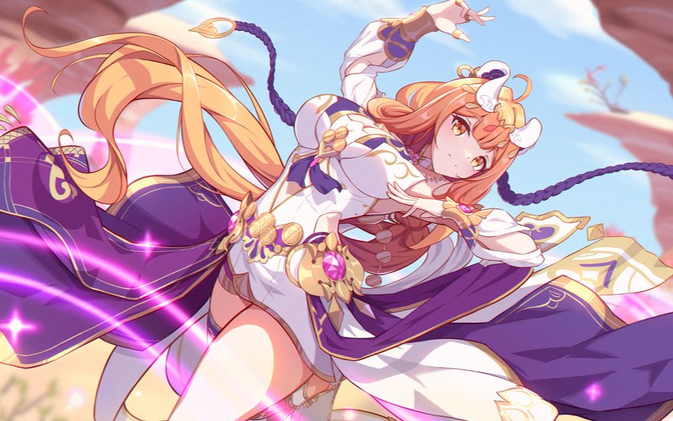 【绘画过程】苏莎娜,尽情舞蹈吧!