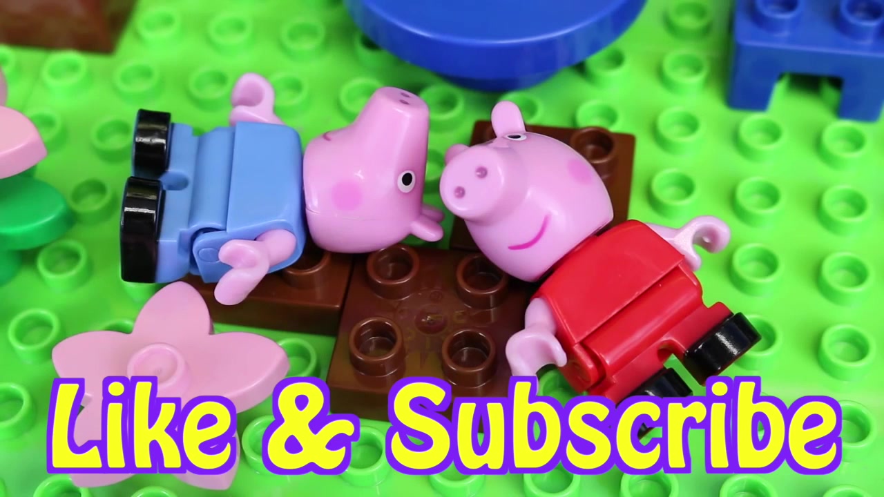 [图]小猪佩奇英文版(Peppa Pig)-Peppa Pig Blocks Mega Treehouse Construction Set Wit『英语/玩具动漫』