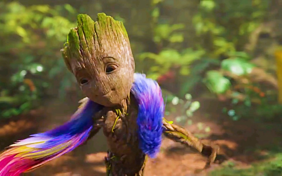 幼年格鲁特的奇妙生活,又可爱又呆萌又调皮,谁能不爱呢