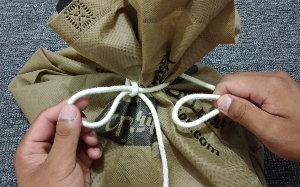 扎口袋结,在农村被广泛运用,易解易结牢固实用