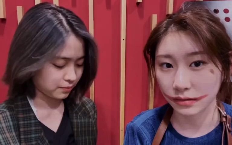 申留真李彩领又在搞笑