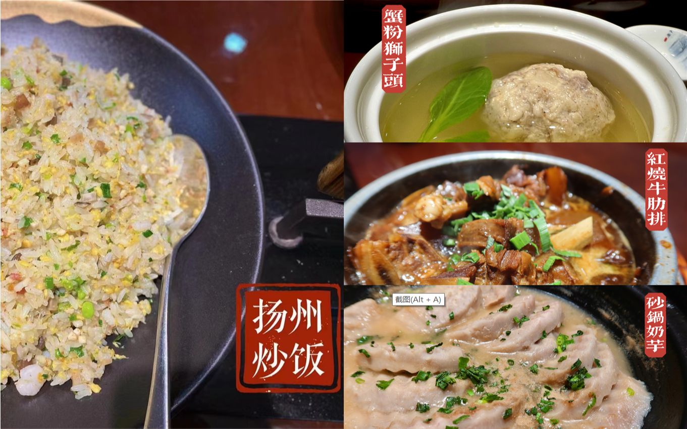 造访扬州炒饭非遗品鉴店|打卡扬州最好吃的扬州炒饭哔哩哔哩bilibili