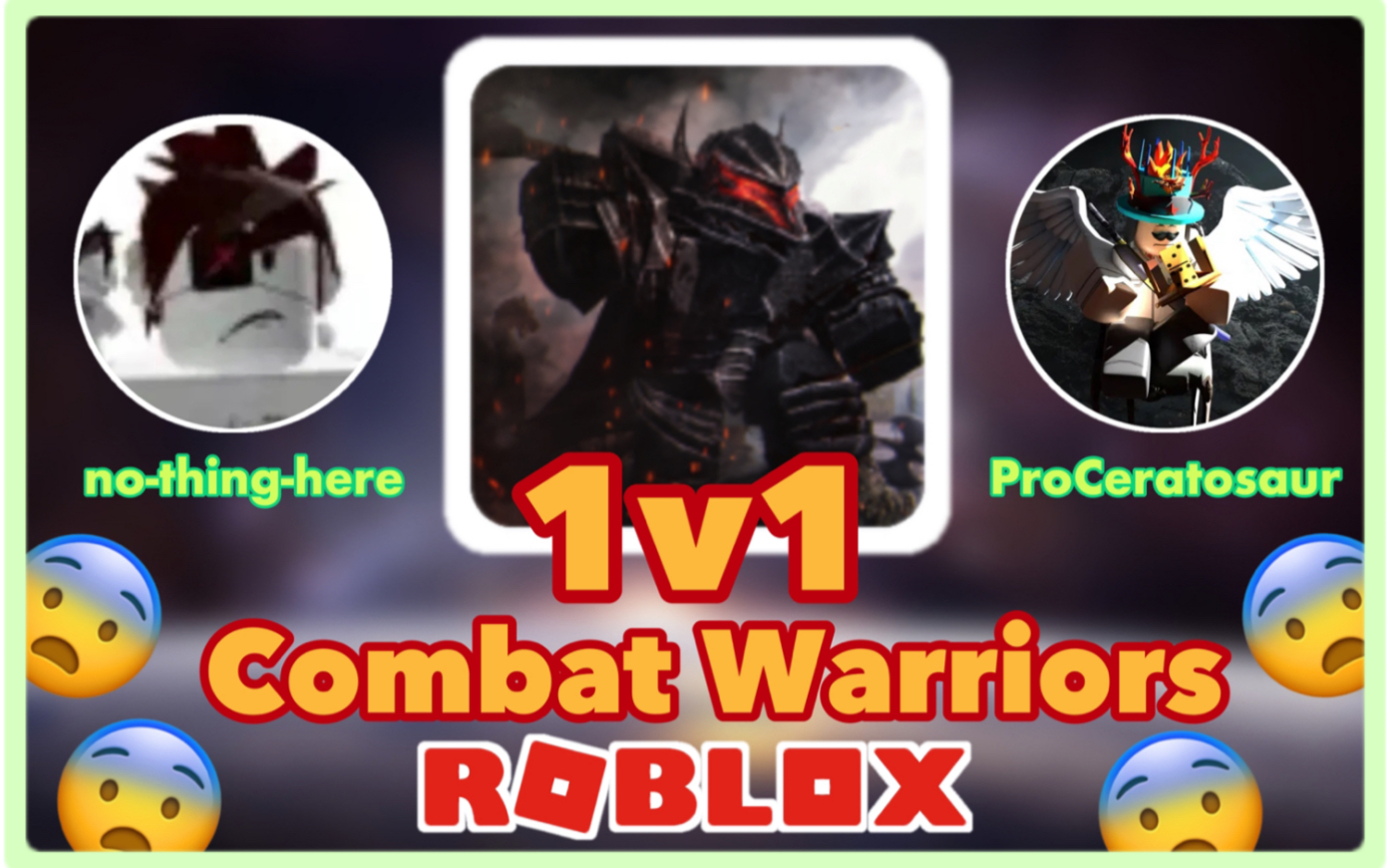 [图]【Roblox】在Combat Warriors里和No-thing-here 1v1