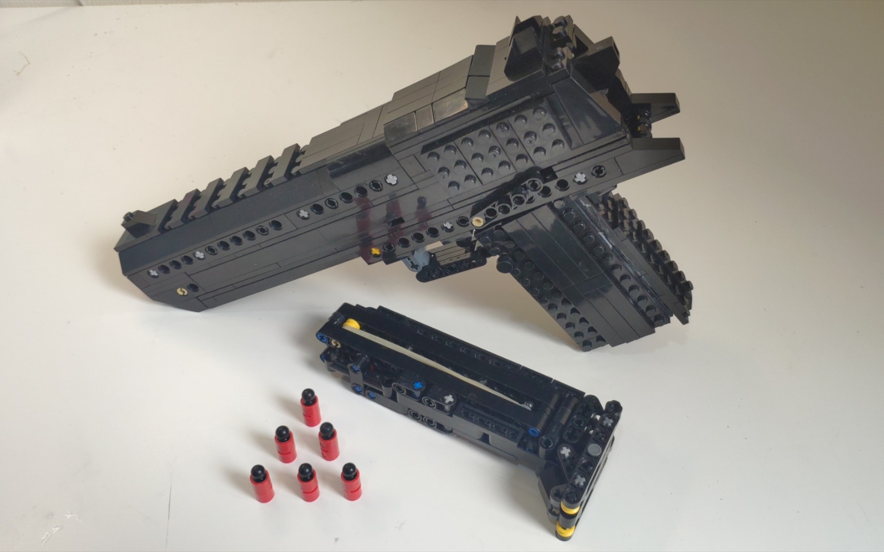 snyzer 沙漠之鹰 纯黑版 乐高枪