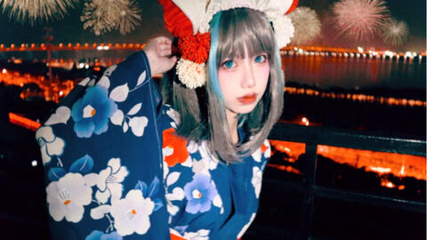 碧蓝航线五周年 指挥官带猫猫去看花火大会 哔哩哔哩 Bilibili