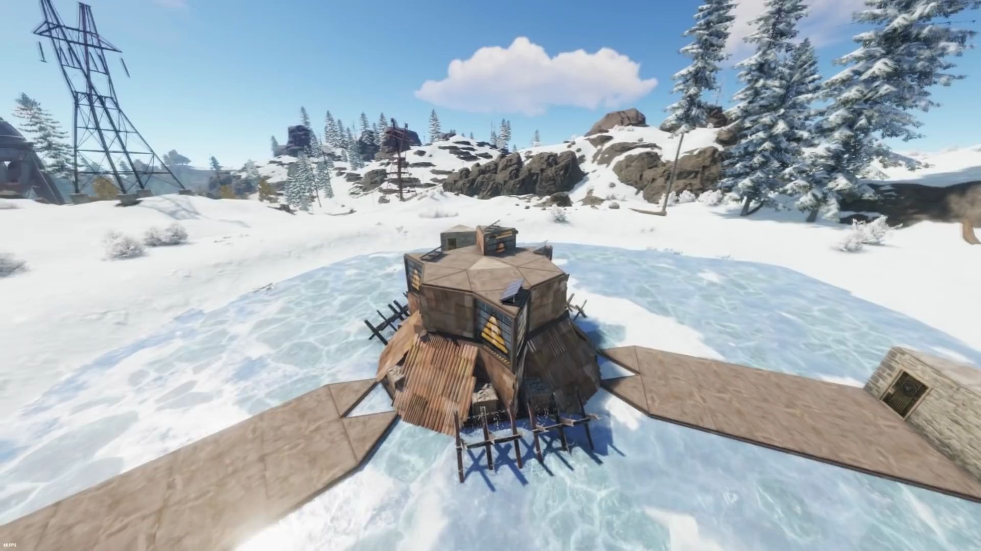 rust 《独狼发育耐炸基地》建筑设计