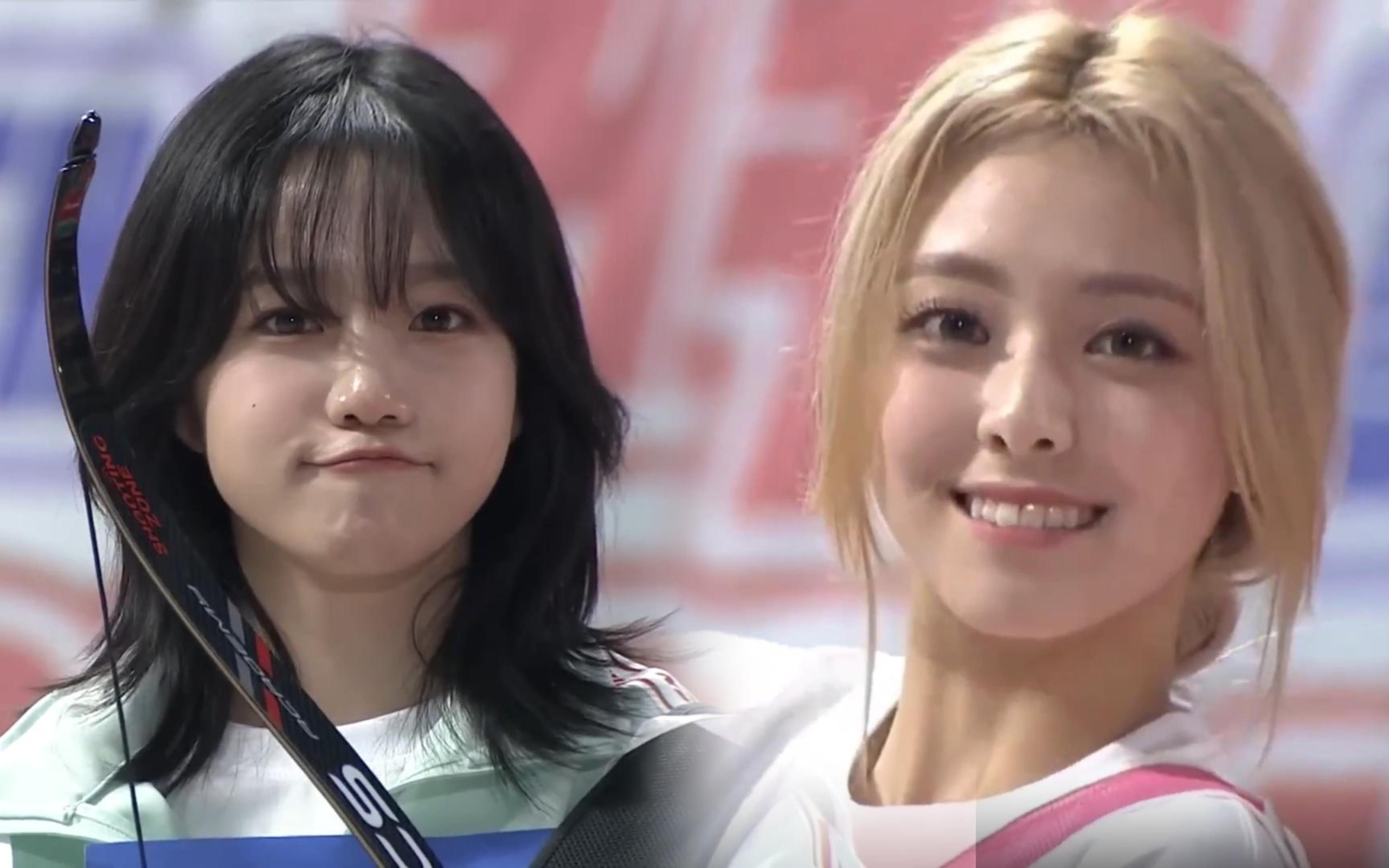 【itzy】申有娜yuna射箭10环"实力炸胡(偶运会上爱豆们神操作)mbc