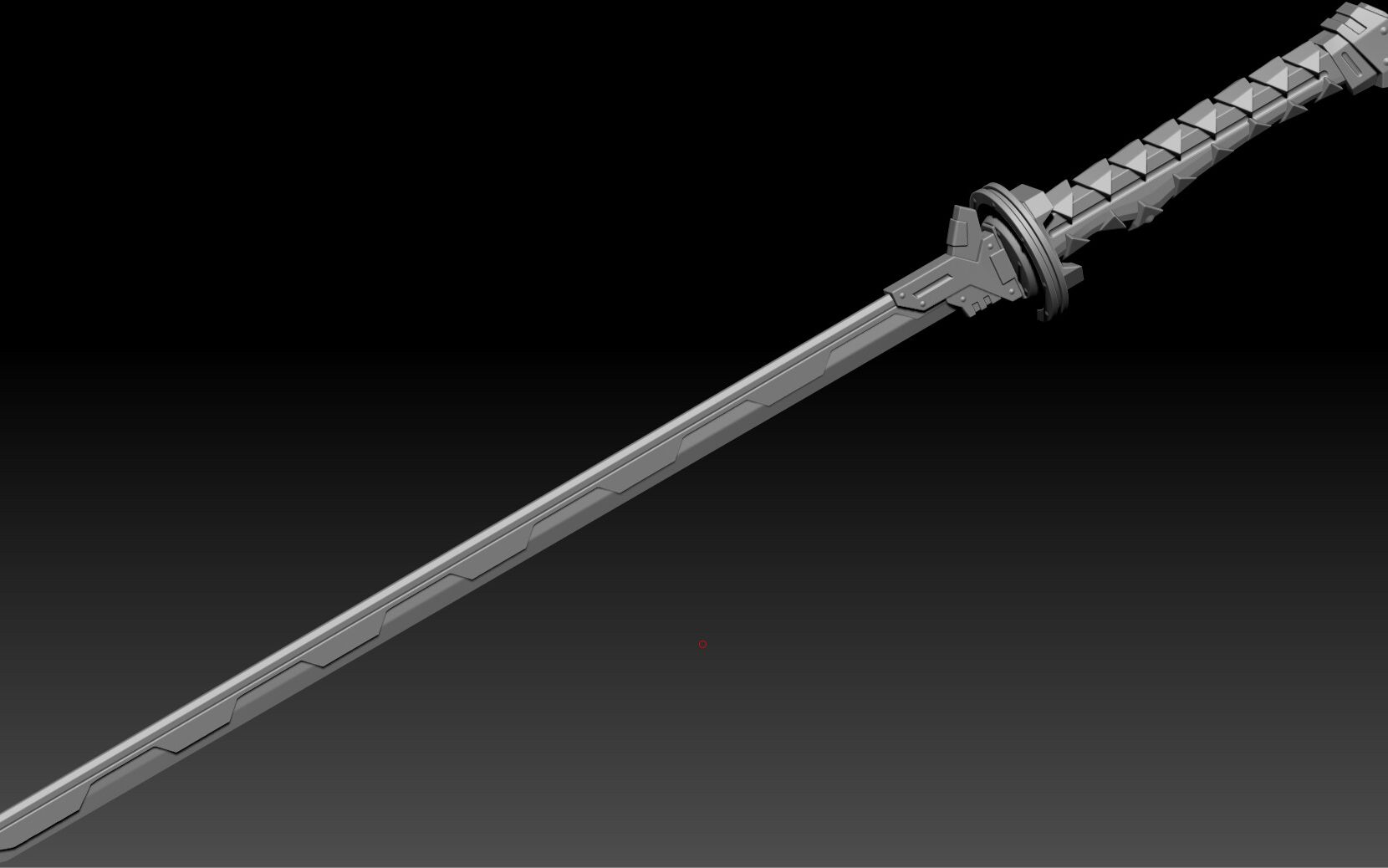 【3dmax建模】次世代游戏建模武器-光刀,max建模基础教学