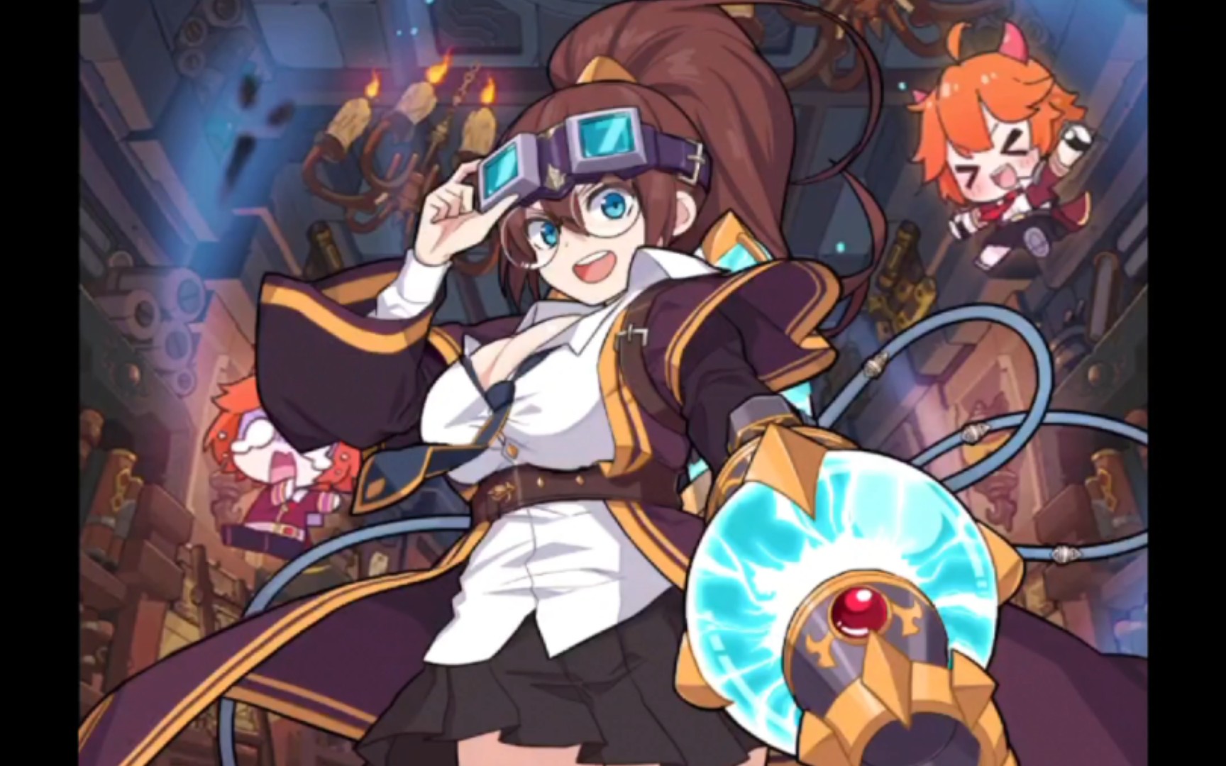 坎公日服科学家索菲立绘壁纸_哔哩哔哩bilibili