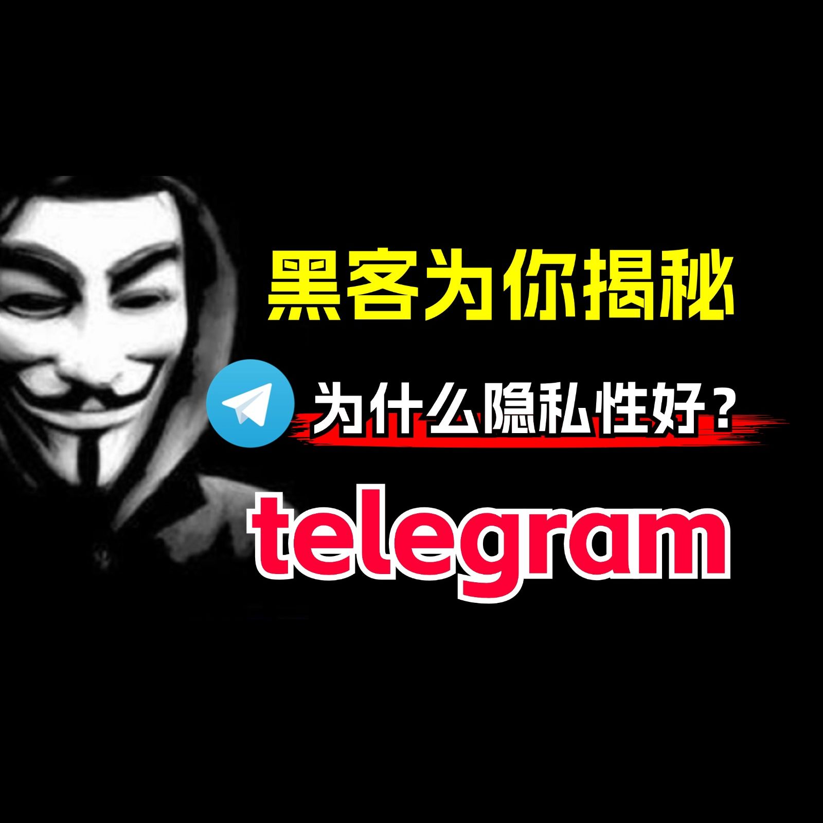 telegram/电报为什么隐私性这么好!?黑客为你揭秘!哔哩哔哩bilibili