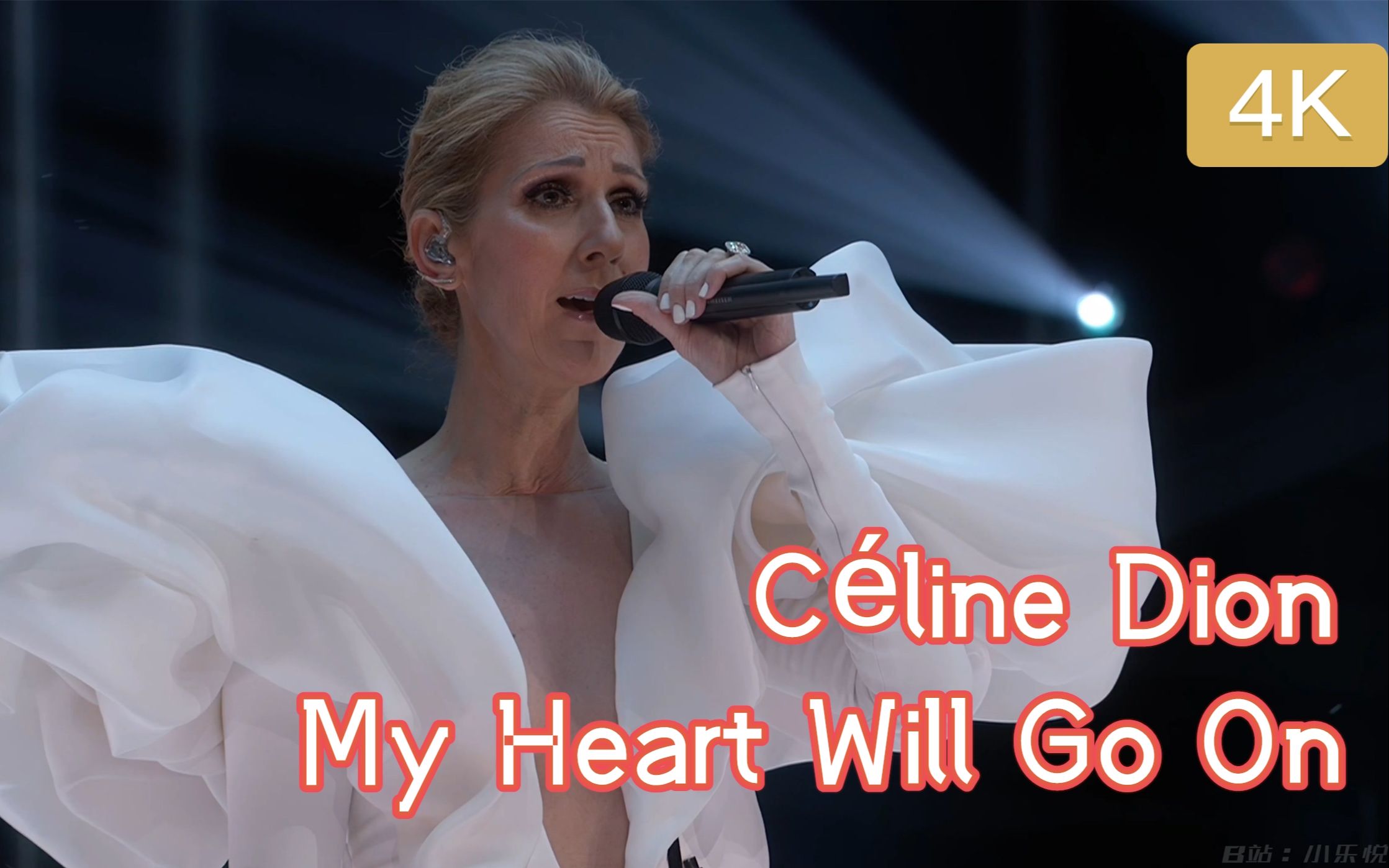 [图]【4K 现场版】Céline Dion - 《My Heart Will Go On》2017