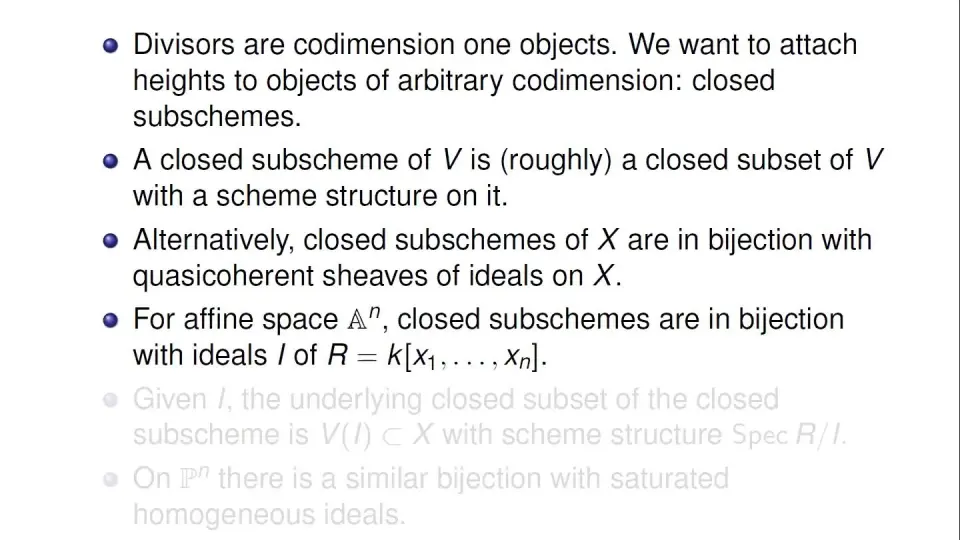 Aaron Levin Diophantine Approximation for Closed Subschemes NTWS