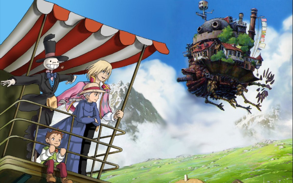 【唯美动漫壁纸分享13】【哈尔的移动城堡】世界这么大,人生这么长