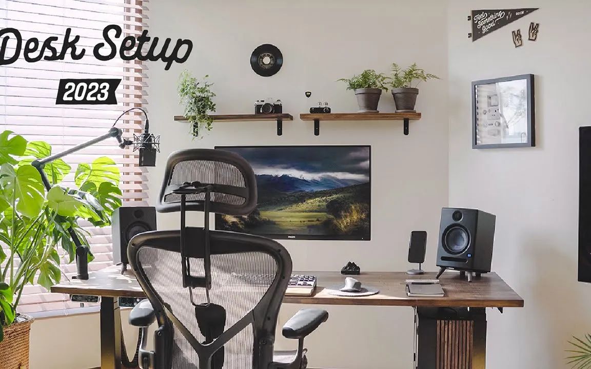 【Desk Tour】宜家粉打造的家庭工作室 & 办公桌搭建 | 桌面美学分享哔哩哔哩bilibili